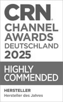 CRN Channel Awards 2025 Highly Commended award badge