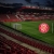 Girona FC and WatchGuard logos over a wide view of the Girona stadium