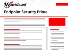 WatchGuard Datasheet: Endpoint Security Prime 